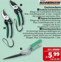 Marktkauf Brüder mannesmann gartenschere Angebot