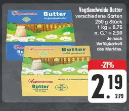 Edeka Vogtlandweide butter Angebot