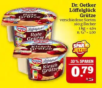 Marktkauf Dr. oetker löffelglück grütze Angebot