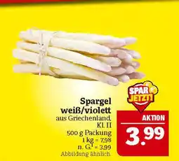 Marktkauf Spargel weiß/violett Angebot