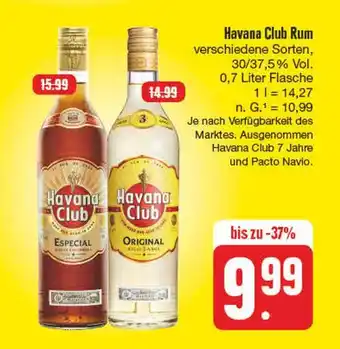 Edeka Havana club rum Angebot