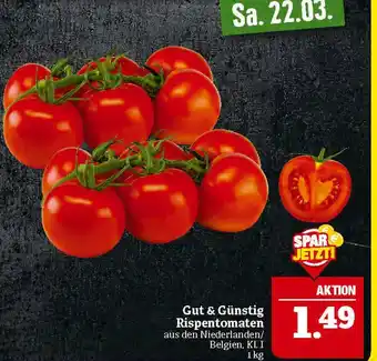 Marktkauf Gut & günstig rispentomaten Angebot