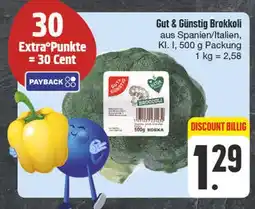 Edeka Gut & günstig brokkoli Angebot