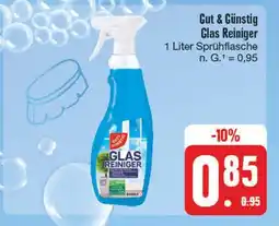 Edeka Gut & günstig glas reiniger Angebot