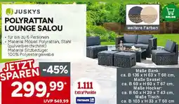 Marktkauf Juskys polyrattan lounge salou Angebot