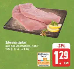 Edeka Haltungsform 3 außenklima schweineschnitzel Angebot