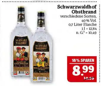 Marktkauf Schwarzwaldhof obstbrand Angebot