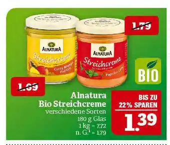 Marktkauf Alnatura bio streichcreme Angebot