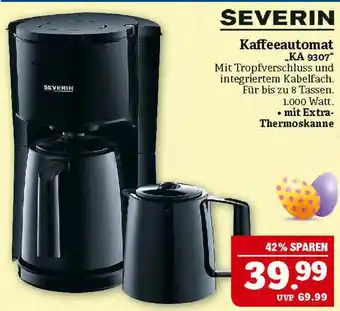 Marktkauf Severin kaffeeautomat ka 9307 Angebot