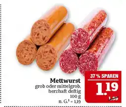 Marktkauf Mettwurst Angebot