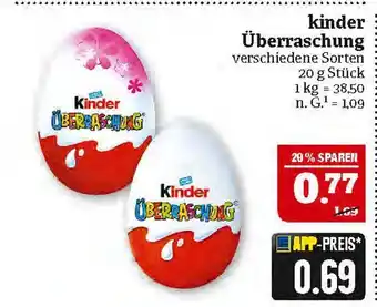 Marktkauf Kinder überraschung Angebot