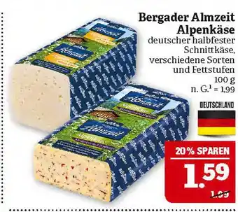 Marktkauf Bergader almzeit alpkäse Angebot