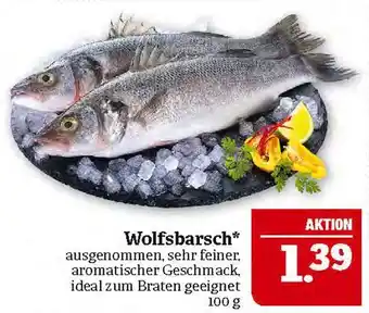 Marktkauf Wolfsbarsch Angebot