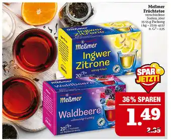 Marktkauf Meßmer früchtetee Angebot