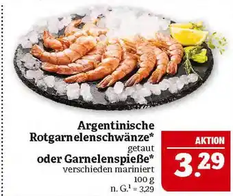 Marktkauf Argentinische rotgarnelenschwänze Angebot