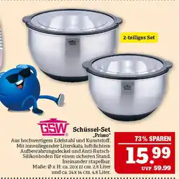 Marktkauf Gsw schüssel-set primo Angebot