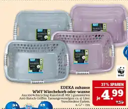 Marktkauf Edeka zuhause wwf wäschekorb oder -wanne Angebot