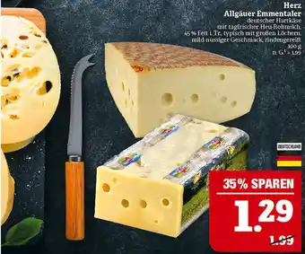 Marktkauf Herz allgäuer emmentaler Angebot