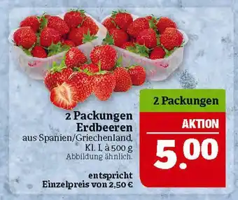 Marktkauf Erdbeeren Angebot