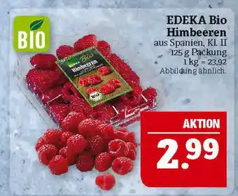 Marktkauf Edeka bio himbeeren Angebot