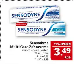 Marktkauf Sensodyne multi care zahncreme Angebot