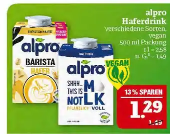 Marktkauf Alpro haferdrink Angebot