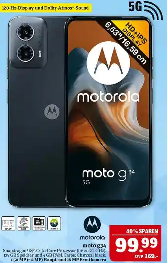 Marktkauf Motorola smartphone Angebot