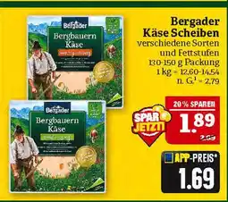 Marktkauf Bergader käse scheiben Angebot