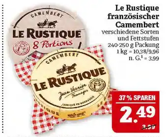 Marktkauf Le rustique französischer camembert Angebot