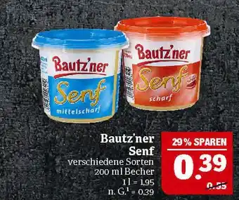 Marktkauf Bautz'ner senf Angebot