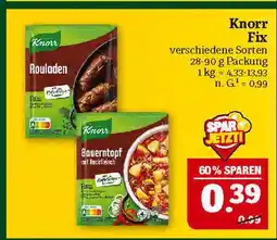 Marktkauf Knorr fix Angebot