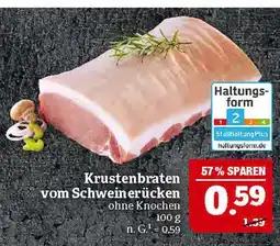 Marktkauf Krustenbraten vom schweinerücken Angebot