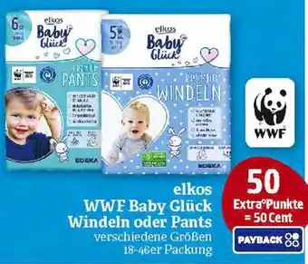 Marktkauf Elkos wwf baby glück windeln oder pants Angebot