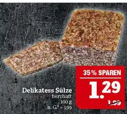 Marktkauf Delikatess sülze Angebot