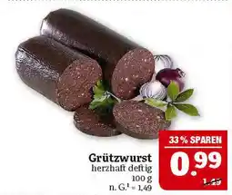 Marktkauf Grützwurst Angebot