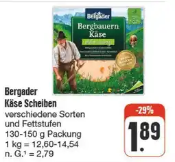 nah & gut Bergader käse scheiben Angebot