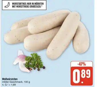 nah & gut Weißwürstchen Angebot