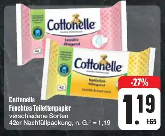 E-Center Cottonelle feuchtes toilettenpapier Angebot