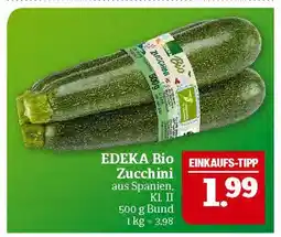 Marktkauf Edeka bio zucchini Angebot