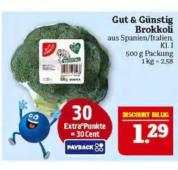 Marktkauf Gut & günstig brokkoli Angebot