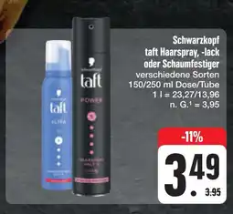 E-Center Schwarzkopf taft haarspray, -lack oder schaumfestiger Angebot