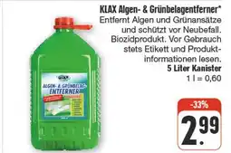 nah & gut Klax algen- & grünbelagentferner Angebot