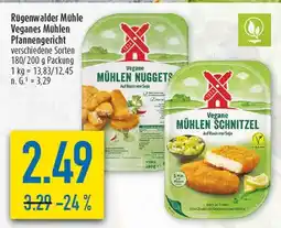 diska Rügenwalder mühle vegane mühlen nuggets oder vegane mühlen schnitzel Angebot