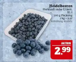 Marktkauf Heidelbeeren Angebot