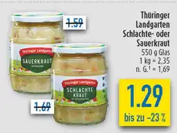 diska Thüringer landgarten schlachte- oder sauerkraut Angebot