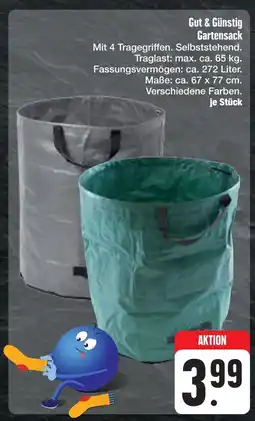 E-Center Gut & günstig gartensack Angebot