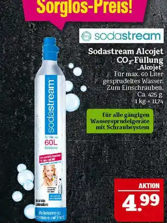 Marktkauf Sodastream sodastream alcojet co₂-füllung Angebot