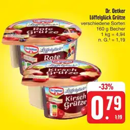 E-Center Dr. oetker löffelglück grütze Angebot