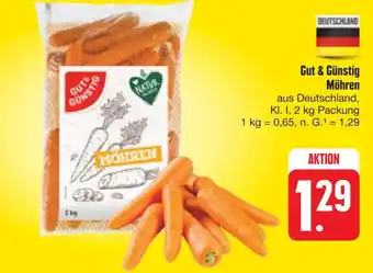 E-Center Gut & günstig möhren Angebot