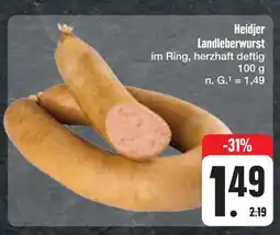 E-Center Heidjer landleberwurst Angebot